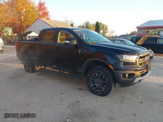 2020 Ford Ranger XL with VIN 1FTER4FHXLLA95864, listed as a IAAI auction lot 40646306 with 52,108 mi miles. Bid and sale history available at carsss.com. Image 1.