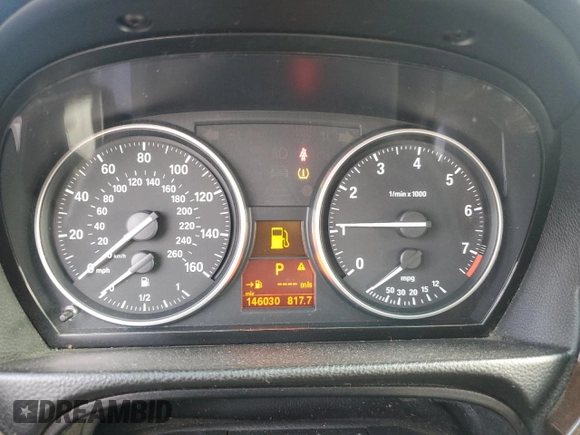 2010 BMW 3 Series 328i with VIN WBAPH5G53ANM36798, listed as a Copart auction lot 86976074 with 146,030 mi miles and Salvage Title. Bid and sale history available at DreamBid. Image 9.