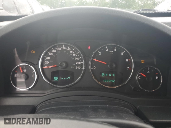 2010 Jeep Liberty Sport z VIN 1J4PN2GK7AW120664, wystawiony jako Copart lot #63191025 z przebiegiem 168 342 mil mil oraz Czysty tytuł • Clean title. Historia ofert i sprzedaży dostępna na DreamBid. Obrazek 9.
