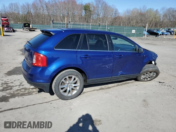 2013 Ford Edge Limited with VIN 2FMDK4KC9DBB18154, listed as a Copart auction lot 52440295 with 143,219 mi miles and Salvage Title. Bid and sale history available at carsss.com. Image 3.
