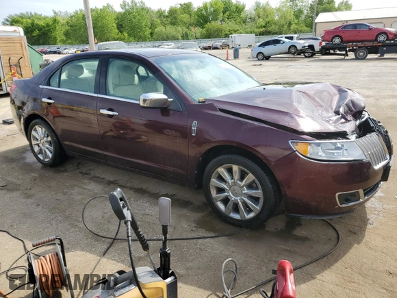2011 Lincoln MKZ with VIN 3LNHL2JC0BR766629, listed as a Copart auction lot 56338015 with 118,728 mi miles and Salvage title. Bid and sale history available at DreamBid. Image 4.