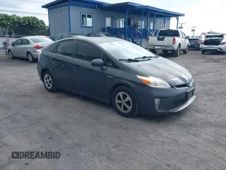 2014 Toyota Prius Four with VIN JTDKN3DU0E1754588, listed as a IAAI auction lot 42206574 with 130,110 mi miles and . Bid and sale history available at DreamBid. Image 1.