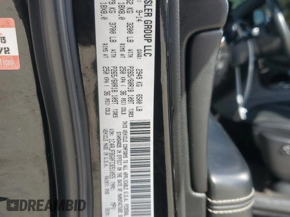 2015 Jeep Grand Cherokee Limited with VIN 1C4RJFBG0FC651055, listed as a Copart auction lot 51355835 with 123,374 mi miles and Salvage Title. Bid and sale history available at carsss.com. Image 15.