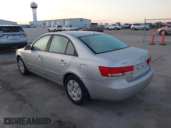 2007 Hyundai Sonata GLS with VIN 5NPET46C87H247320, listed as a IAAI auction lot 41870139 with 121,412 mi miles and . Bid and sale history available at DreamBid. Image 3.