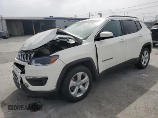 2020 Jeep Compass Latitude with VIN 3C4NJCBBXLT124982, listed as a Copart auction lot 60501275 with Not provided miles and Salvage title. Bid and sale history available at DreamBid. Image 1.