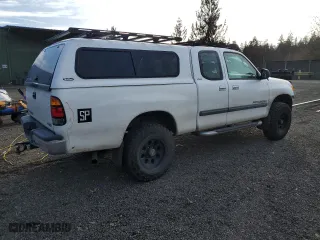 2003 Toyota Tundra SR5 with VIN 5TBBN44123S433673, listed as a Copart auction lot 47969615 with 237,606 mi miles and Salvage Title. Bid and sale history available at carsss.com. Image 3.