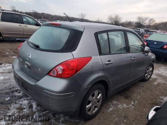 2007 Nissan Versa 1.8 S with VIN 3N1BC13E67L433061, listed as a Copart auction lot 42243575 with 256,319 mi miles and Non Repairable. Bid and sale history available at carsss.com. Image 3.