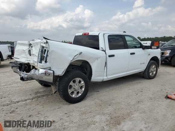 2024 Ram 2500 Big Horn with VIN 3C6UR5DL3RG106158, listed as a Copart auction lot 54498835 with 38,817 mi miles and Salvage Title. Bid and sale history available at carsss.com. Image 3.