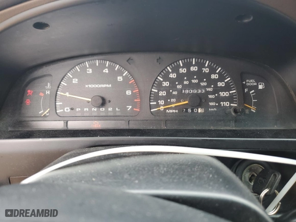 1998 Toyota 4Runner with VIN JT3GM84R3W0035929, listed as a Copart auction lot 44105955 with 380,633 mi miles and Salvage Title. Bid and sale history available at carsss.com. Image 9.