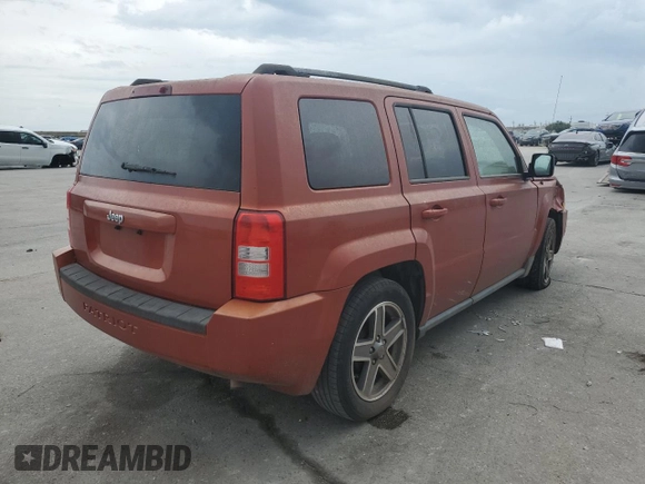 2010 Jeep Patriot Sport z VIN 1J4NT2GB8AD514358, wystawiony jako Copart lot #62562864 z przebiegiem Nie podano mil oraz Czysty tytuł • Clean title. Historia ofert i sprzedaży dostępna na DreamBid. Obrazek 3.