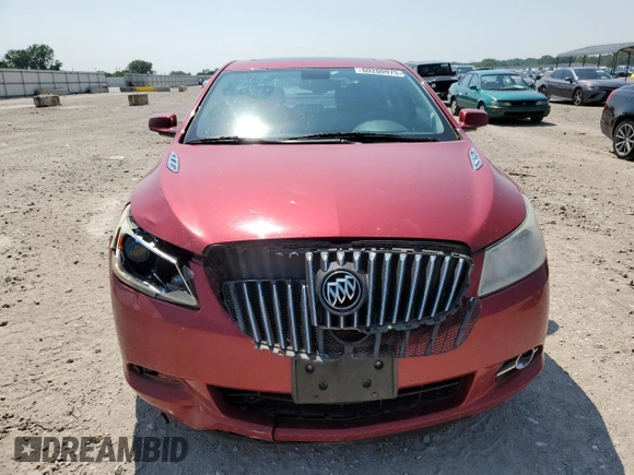 2013 Buick LaCrosse Premium 2 with VIN 1G4GH5E31DF284745, listed as a Copart auction lot 60200975 with 178,968 mi miles and Salvage title. Bid and sale history available at DreamBid. Image 5.