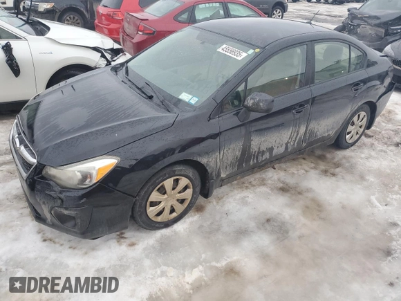2012 Subaru Impreza 2.0i z VIN JF1GJAA61CH008298, wystawiony jako Copart lot #45556935 z przebiegiem 156 092 mil mil oraz Szkoda całkowita • Salvage title. Historia ofert i sprzedaży dostępna na DreamBid. Obrazek 1.