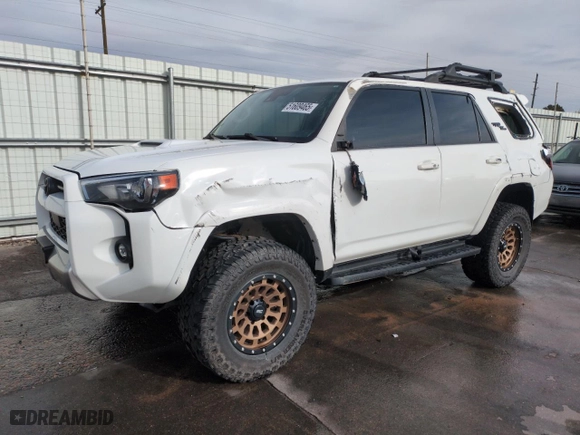 2023 Toyota 4Runner TRD Off Road Premium with VIN JTERU5JR8P6169708, listed as a Copart auction lot 51609465 with 21,794 mi miles and Salvage Title. Bid and sale history available at carsss.com. Image 1.