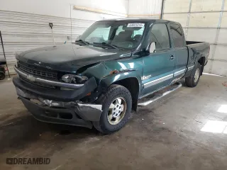 2002 Chevrolet Silverado 1500 LT with VIN 2GCEK19T021193048, listed as a Copart auction lot 53823315 with 243,287 mi miles and Clean Title. Bid and sale history available at carsss.com. Image 1.