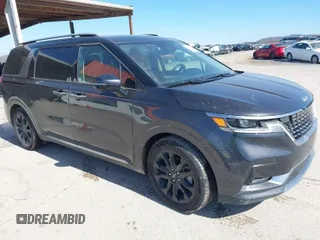 2024 Kia Carnival SX Prestige with VIN KNDNE5H3XR6423987, listed as a IAAI auction lot 41617897 with 15,553 mi miles. Bid and sale history available at carsss.com. Image 1.