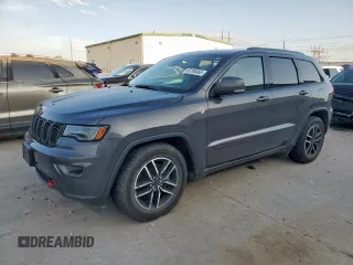 2019 Jeep Grand Cherokee Trailhawk with VIN 1C4RJFLG9KC727851, listed as a Copart auction lot 55198465 with 88,650 mi miles and Salvage title. Bid and sale history available at DreamBid. Image 1.