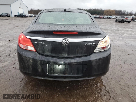 2011 Buick Regal CXL RL1 with VIN 2G4GN5EC5B9177678, listed as a Copart auction lot 85420934 with 126,058 mi miles and Salvage Title. Bid and sale history available at DreamBid. Image 6.