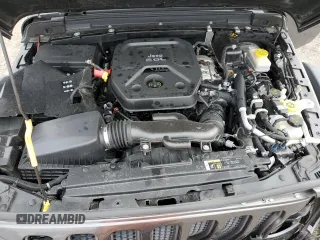 2019 Jeep Wrangler Unlimited Rubicon с VIN 1C4HJXFN0KW545613, выставлен на аукционе Copart как лот 42807785 с пробегом 64 510 миль миль и Списание • Salvage title. История ставок и продаж доступна на DreamBid. Изображение 14.