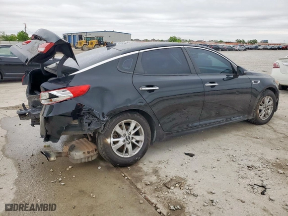 2016 Kia Optima LX with VIN 5XXGT4L34GG034678, listed as a Copart auction lot 51686775 with 164,585 mi miles and Salvage Title. Bid and sale history available at carsss.com. Image 3.