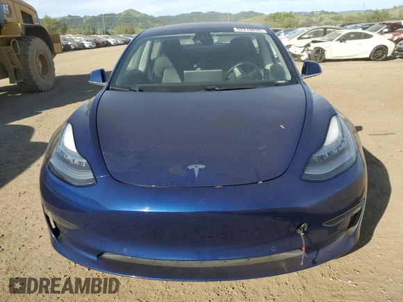2018 Tesla Model 3 Long Range Battery with VIN 5YJ3E1EA6JF040351, listed as a Copart auction lot 52710835 with 89,360 mi miles and Salvage Title. Bid and sale history available at DreamBid. Image 5.