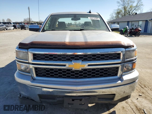 2015 Chevrolet Silverado 1500 LS with VIN 1GCRCPEH1FZ335827, listed as a Copart auction lot 50414585 with 214,079 mi miles and Salvage Title. Bid and sale history available at DreamBid. Image 5.