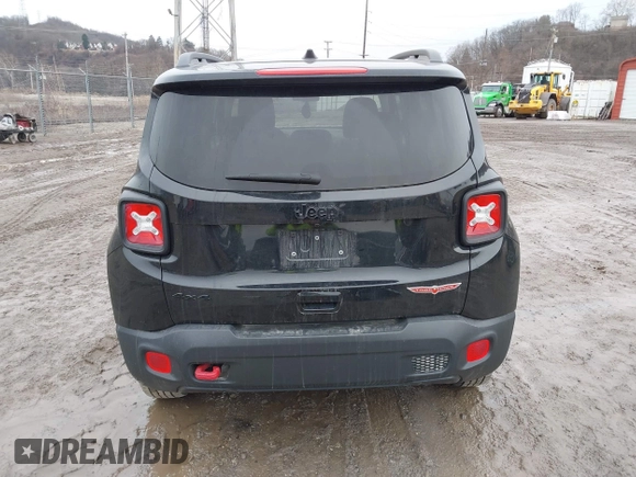 2023 Jeep Renegade Trailhawk with VIN ZACNJDC10PPP73292, listed as a IAAI auction lot 41661916 with 19,192 mi miles and . Bid and sale history available at DreamBid. Image 17.