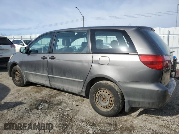 2005 Toyota Sienna with VIN 5TDZA29C05S307069, listed as a Copart auction lot 51495275 with 278,055 mi miles and Salvage Title. Bid and sale history available at DreamBid. Image 2.