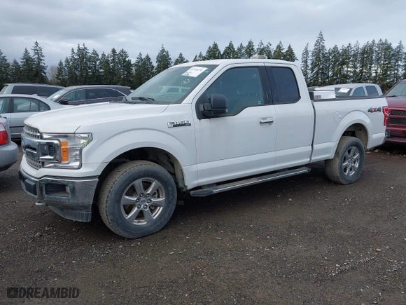 2018 Ford F-150 XL with VIN 1FTFX1EG9JKC44950, listed as a IAAI auction lot 41320276 with 67,496 mi miles. Bid and sale history available at carsss.com. Image 17.