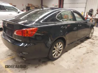 2009 Lexus IS 250 z VIN JTHCK262092031809, wystawiony jako IAAI lot #41993592 z przebiegiem 224 205 mil mil oraz . Historia ofert i sprzedaży dostępna na DreamBid. Obrazek 4.