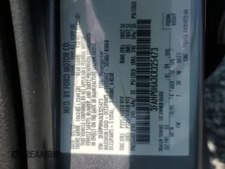 2012 Ford Fusion SE with VIN 3FAHP0HA3CR325473, listed as a Copart auction lot 59216805 with Not provided miles and Salvage title. Bid and sale history available at DreamBid. Image 14.