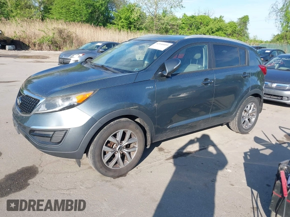 2015 Kia Sportage LX with VIN KNDPBCAC2F7764189, listed as a IAAI auction lot 42144059 with 181,247 mi miles and . Bid and sale history available at carsss.com. Image 17.