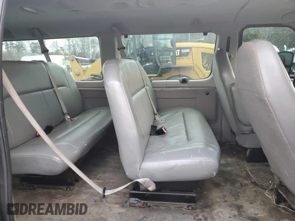 2008 Ford Econoline Passenger XL with VIN 1FBNE31L58DB44511, listed as a Copart auction lot 83866334 with 183,890 mi miles and Salvage Title. Bid and sale history available at carsss.com. Image 11.