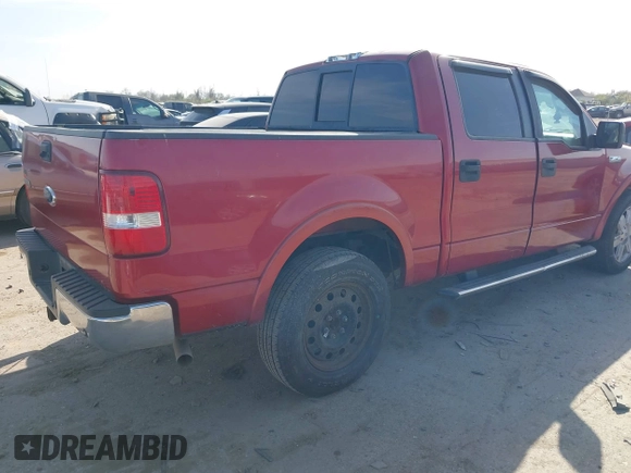 2008 Ford F-150 XLT with VIN 1FTPW12V08FB07442, listed as a IAAI auction lot 41783700 with 194,733 mi miles. Bid and sale history available at carsss.com. Image 4.
