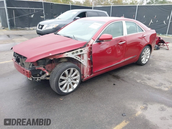2015 Cadillac ATS Sedan Luxury RWD with VIN 1G6AB5RX6F0107304, listed as a IAAI auction lot 40934454 with 89,638 mi miles. Bid and sale history available at carsss.com. Image 18.