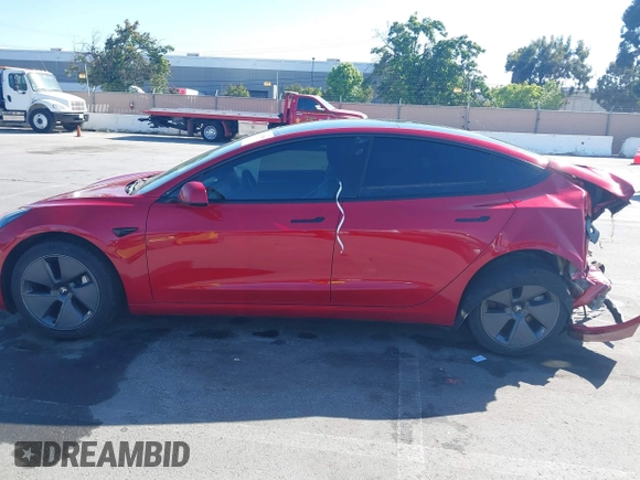 2023 Tesla Model 3 with VIN 5YJ3E1EA1PF385490, listed as a IAAI auction lot 42315884 with 17,590 mi miles and . Bid and sale history available at DreamBid. Image 15.
