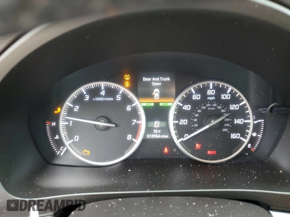 2021 Acura ILX Premium with VIN 19UDE2F79MA008411, listed as a Copart auction lot 56006145 with 10,964 mi miles and Salvage title. Bid and sale history available at DreamBid. Image 9.