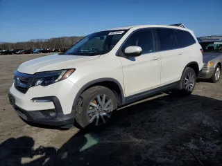2019 Honda Pilot EX-L with VIN 5FNYF6H57KB061032, listed as a Copart auction lot 49475955 with 116,765 mi miles and Salvage Title. Bid and sale history available at carsss.com. Image 1.