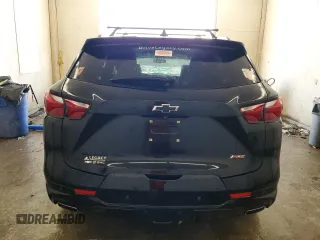 2019 Chevrolet Blazer RS with VIN 3GNKBJRS7KS679698, listed as a Copart auction lot 61201795 with 74,261 mi miles and Salvage title. Bid and sale history available at DreamBid. Image 6.