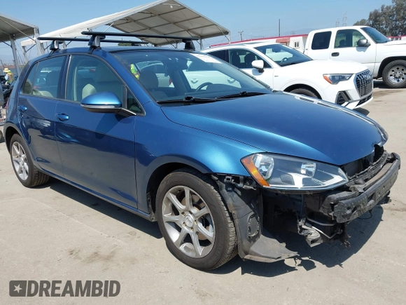 2017 Volkswagen Golf S z VIN 3VW217AU9HM019247, wystawiony jako IAAI lot #42213525 z przebiegiem 79 813 mil mil oraz . Historia ofert i sprzedaży dostępna na DreamBid. Obrazek 1.