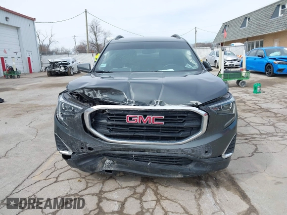 2019 GMC Terrain SLE with VIN 3GKALMEV9KL165031, listed as a IAAI auction lot 41857494 with 142,995 mi miles. Bid and sale history available at carsss.com. Image 12.