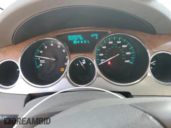 2011 Buick Enclave CXL-1 with VIN 5GAKVBED4BJ165663, listed as a Copart auction lot 51670375 with 152,187 mi miles and Salvage Title. Bid and sale history available at carsss.com. Image 9.