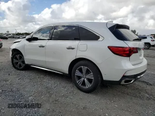 2019 Acura MDX with VIN 5J8YD3H35KL001297, listed as a Copart auction lot 85014314 with 82,290 mi miles and Non Repairable. Bid and sale history available at carsss.com. Image 2.