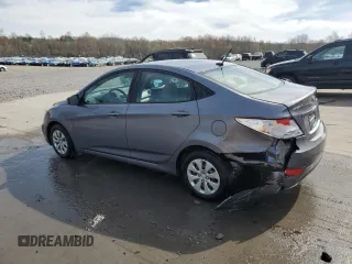 2017 Hyundai Accent Value Edition with VIN KMHCT4AE8HU315098, listed as a Copart auction lot 53959225 with 98,882 mi miles and Salvage Title. Bid and sale history available at DreamBid. Image 2.