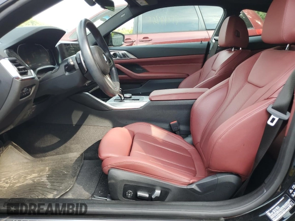 2022 BMW 4 Series 430i xDrive with VIN WBA73AP08NCK70310, listed as a Copart auction lot 71861774 with 20,178 mi miles and Salvage Title. Bid and sale history available at DreamBid. Image 7.