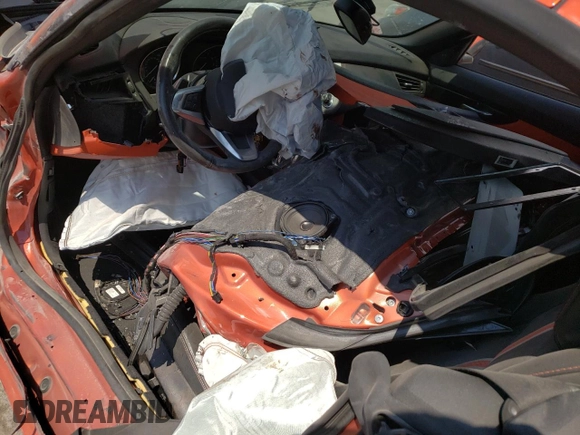 2014 BMW Z4 sDrive28i with VIN WBALL5C50EJ105435, listed as a Copart auction lot 63143824 with 0 mi miles and Salvage Title. Bid and sale history available at carsss.com. Image 8.