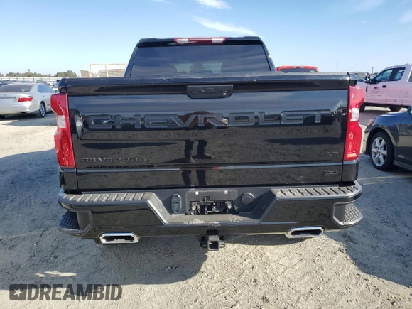 2023 Chevrolet Silverado 1500 LT Trail Boss with VIN 3GCUDFE80PG263652, listed as a Copart auction lot 72004854 with 25,461 mi miles and Salvage Title. Bid and sale history available at DreamBid. Image 6.