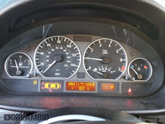 2004 BMW 3 Series 330xi with VIN WBAEW53424PN35938, listed as a Copart auction lot 41806585 with 188,271 mi miles and Non Repairable. Bid and sale history available at carsss.com. Image 9.