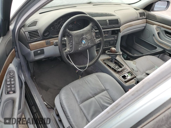 1995 BMW 7 Series 740i with VIN WBAGF6324SDH08566, listed as a Copart auction lot 86074374 with 0 mi miles and Clean Title. Bid and sale history available at carsss.com. Image 8.