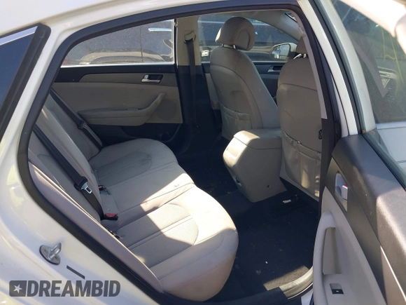 2015 Hyundai Sonata 2.4L SE with VIN 5NPE24AF7FH202159, listed as a IAAI auction lot 42104385 with 75,309 mi miles. Bid and sale history available at carsss.com. Image 8.