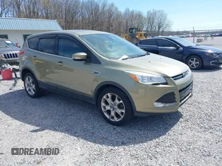 2013 Ford Escape SEL with VIN 1FMCU0HX3DUB37785, listed as a IAAI auction lot 41863069 with 179,508 mi miles. Bid and sale history available at carsss.com. Image 1.